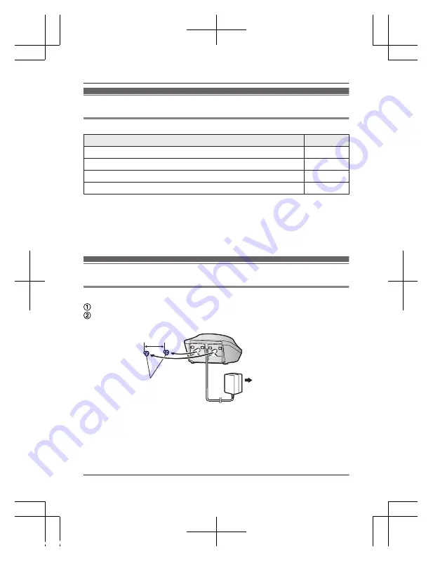 Panasonic KX-TGA950 Скачать руководство пользователя страница 2