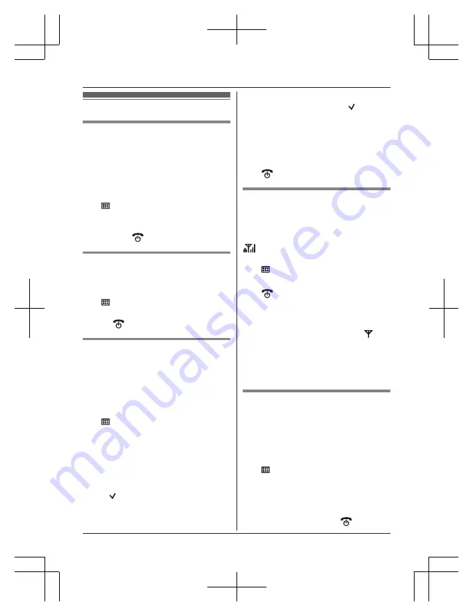 Panasonic KX-TGE210FX Operating Instructions Manual Download Page 32