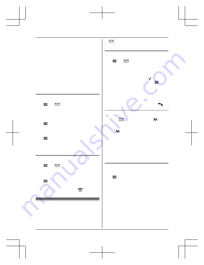 Panasonic KX-TGE210FX Operating Instructions Manual Download Page 38