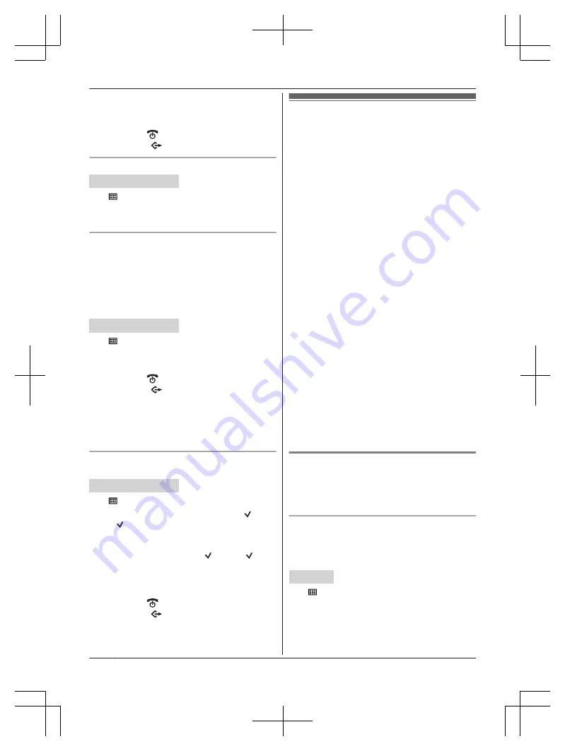 Panasonic KX-TGF310BX Operating Instructions Manual Download Page 34