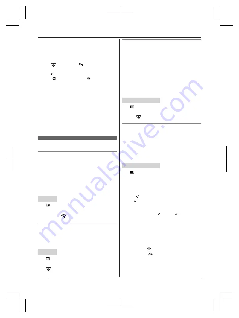 Panasonic KX-TGF310BX Operating Instructions Manual Download Page 36