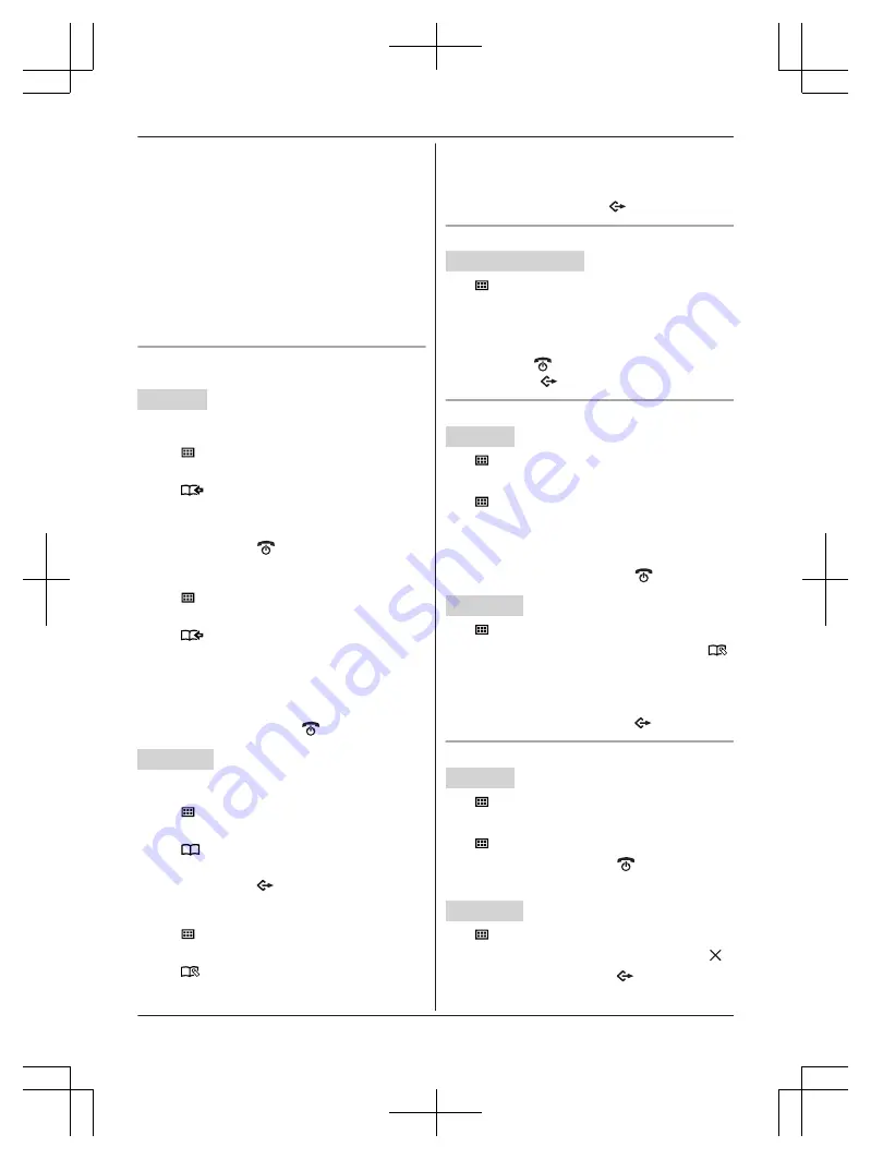 Panasonic KX-TGF310CX Operating Instructions Manual Download Page 43