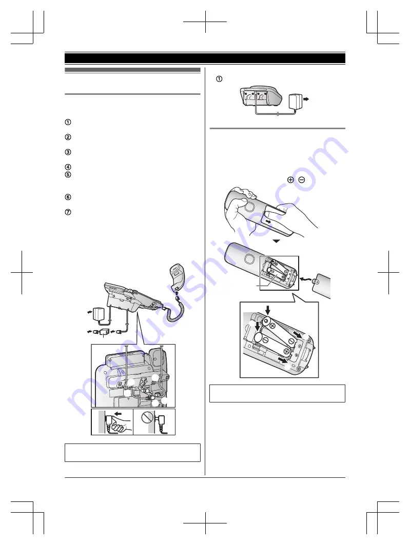 Panasonic KX-TGF850 Operating Instructions Manual Download Page 9