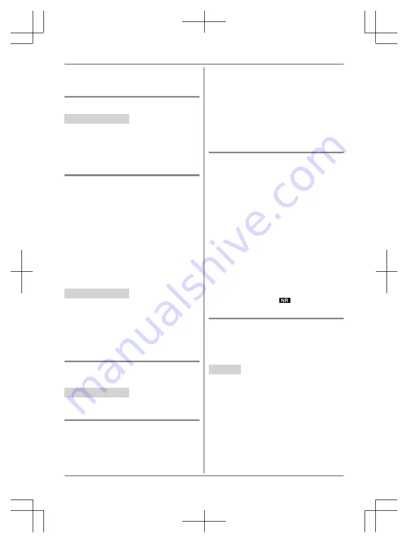 Panasonic KX-TGF850 Operating Instructions Manual Download Page 18