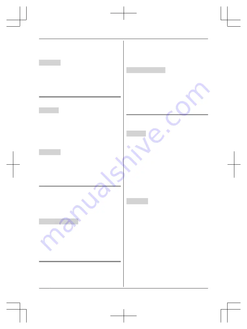 Panasonic KX-TGF850 Operating Instructions Manual Download Page 24