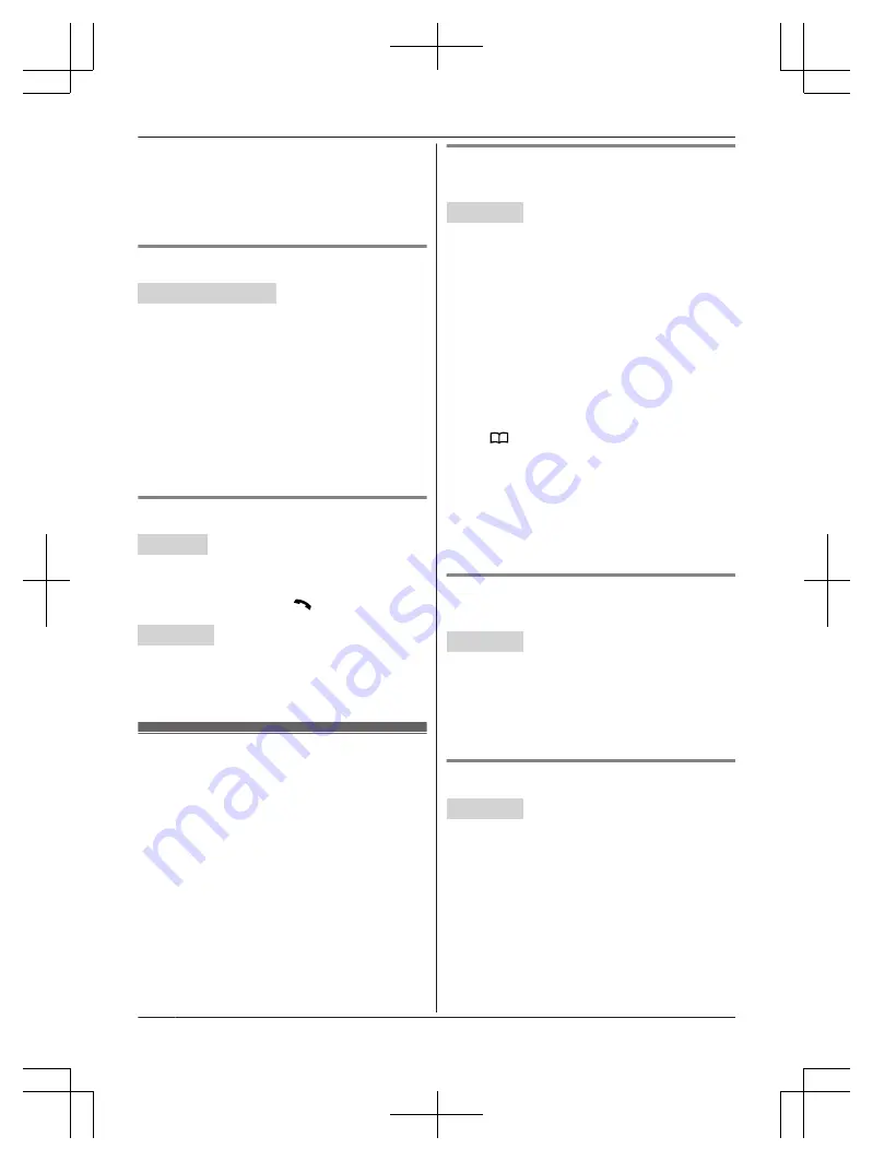 Panasonic KX-TGF850 Operating Instructions Manual Download Page 32