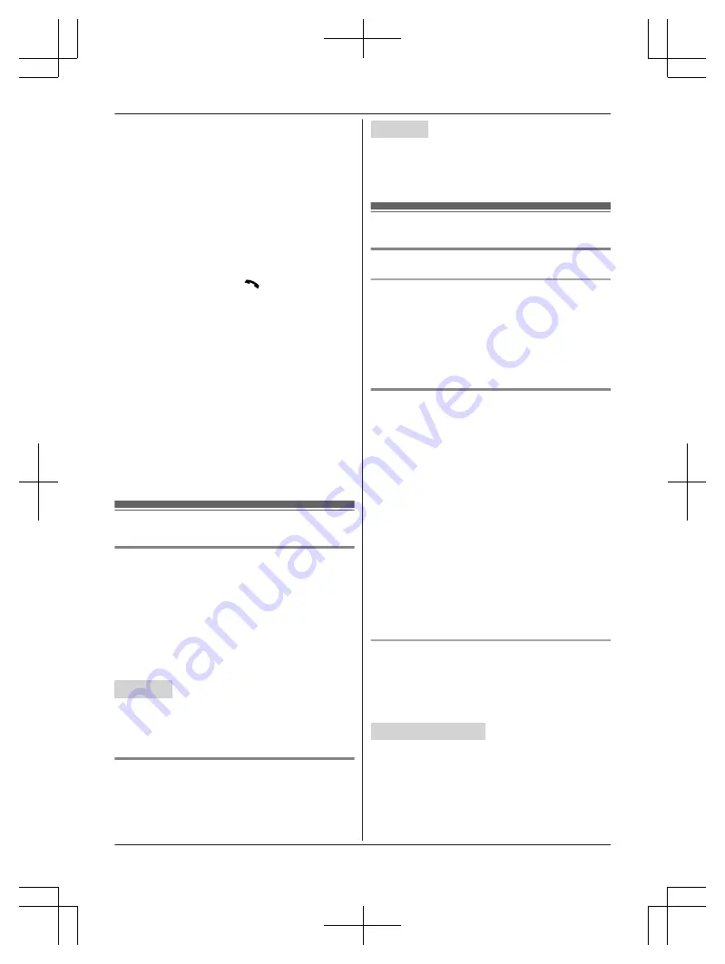 Panasonic KX-TGF850 Operating Instructions Manual Download Page 43