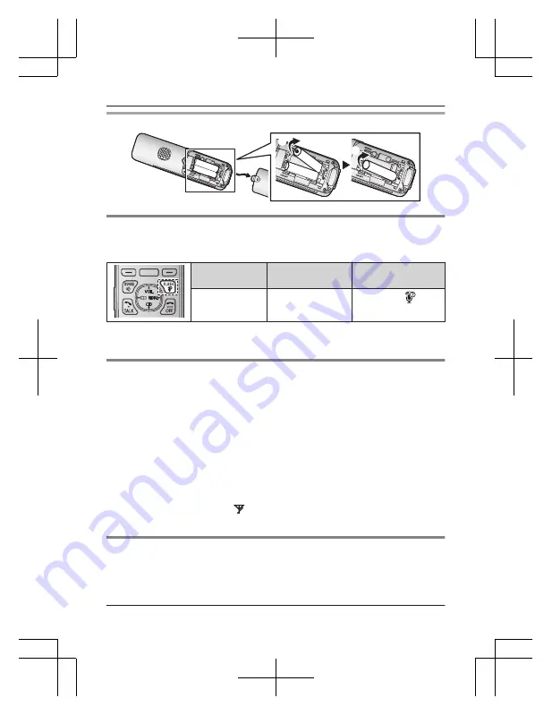 Panasonic KX-TGFA71 Installation Manual Download Page 6