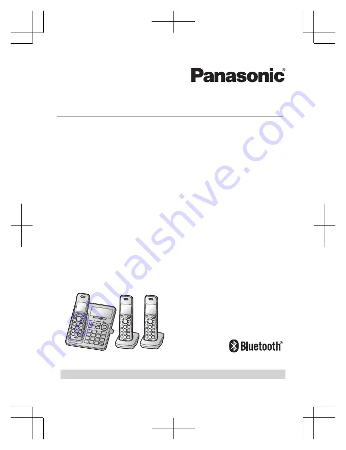 Panasonic KX-TGFA71 Скачать руководство пользователя страница 1