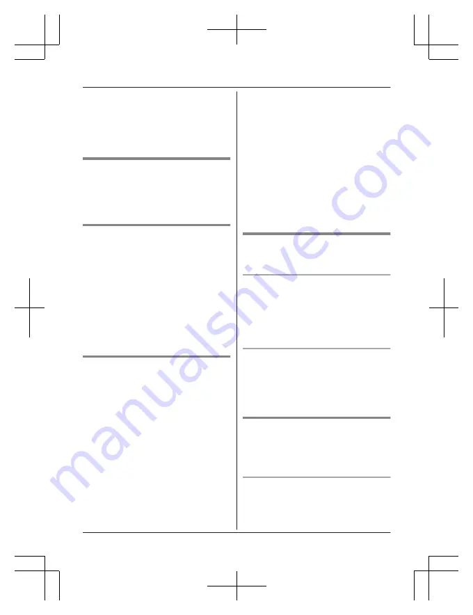 Panasonic KX-TGFA71 Operating Instructions Manual Download Page 33