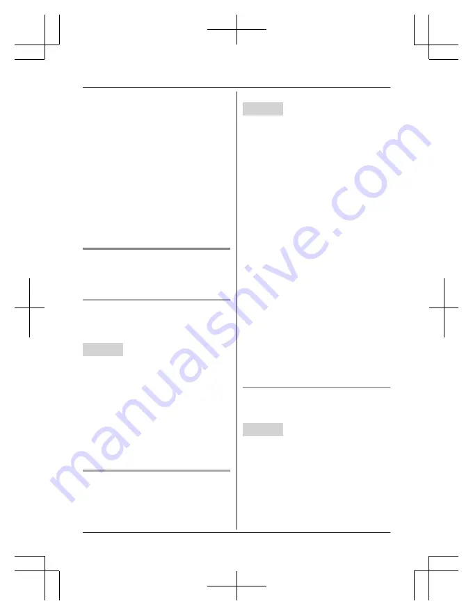 Panasonic KX-TGFA71 Operating Instructions Manual Download Page 61