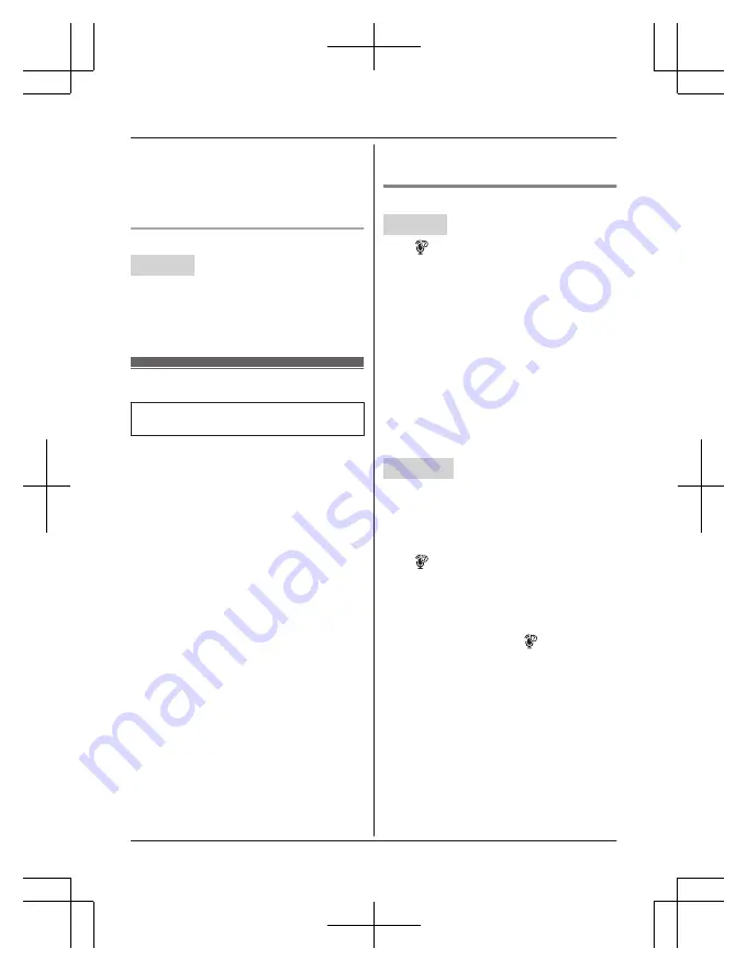 Panasonic KX-TGFA71 Operating Instructions Manual Download Page 70