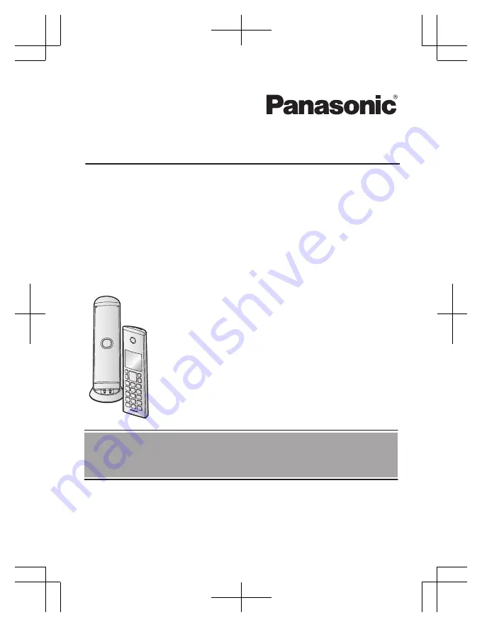 Panasonic KX-TGK210HK Скачать руководство пользователя страница 1