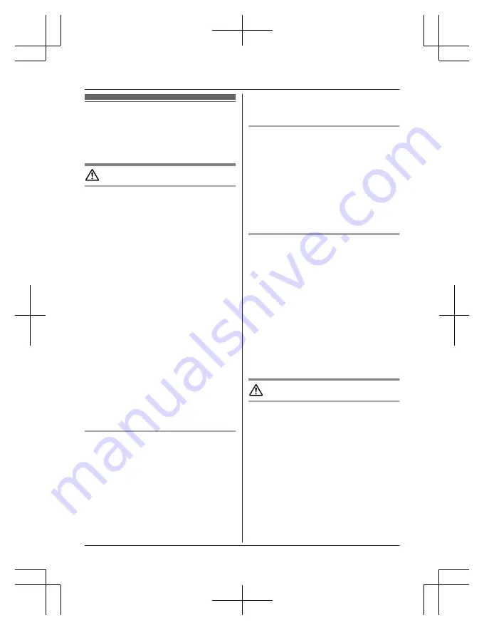 Panasonic KX-TGLA40 Operating Instructions Manual Download Page 6