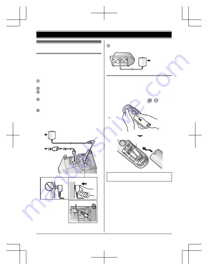 Panasonic KX-TGLA40 Operating Instructions Manual Download Page 10