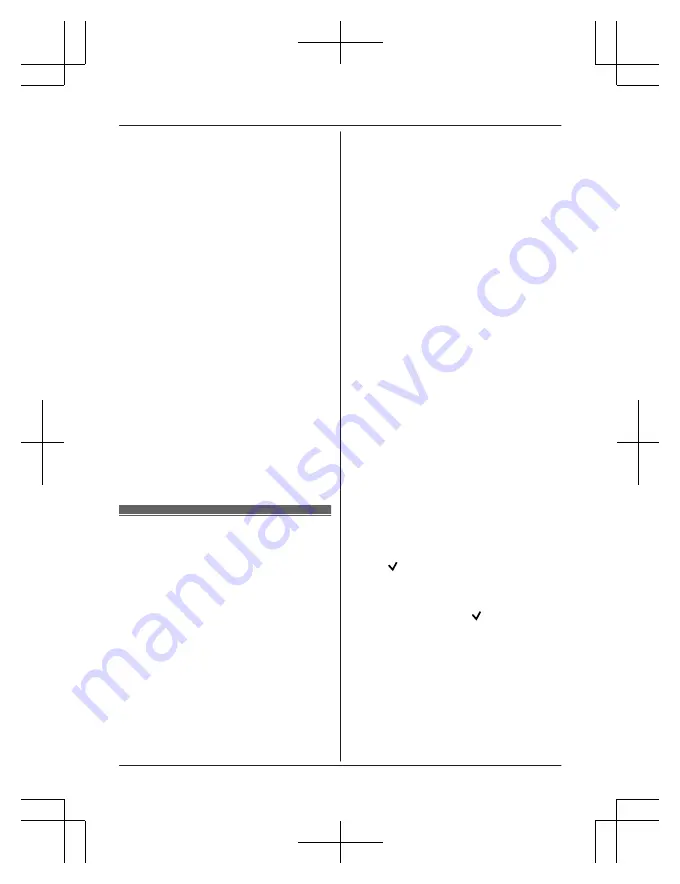 Panasonic KX-TGM420AZ Operating Instructions Manual Download Page 46