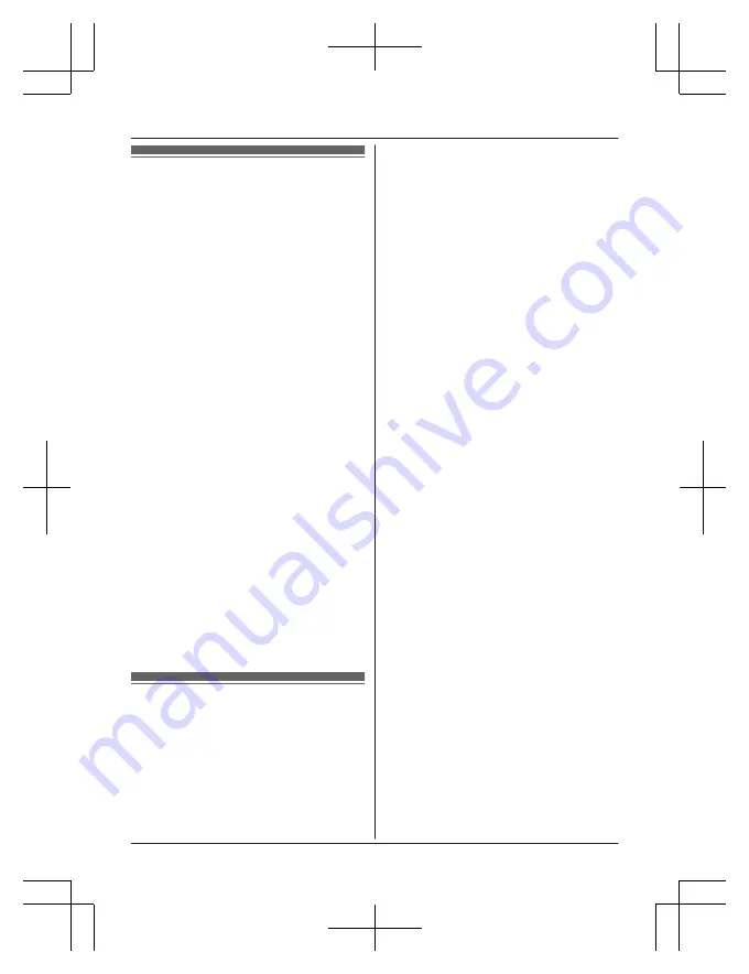 Panasonic KX-TGM430 Operating Instructions Manual Download Page 34