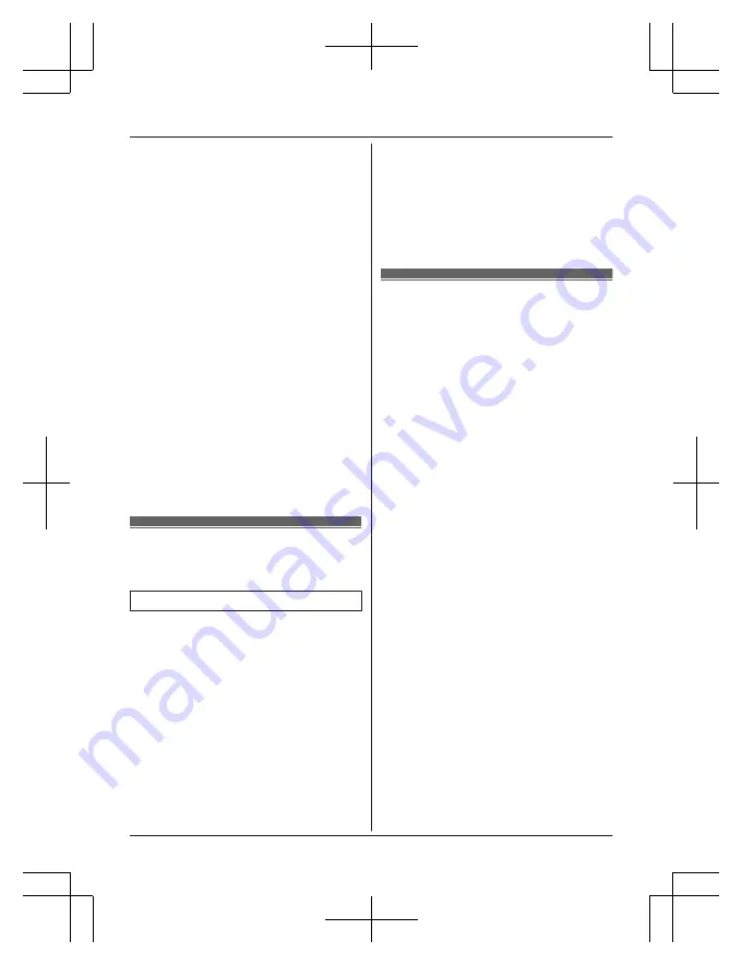 Panasonic KX-TGM430 Operating Instructions Manual Download Page 68