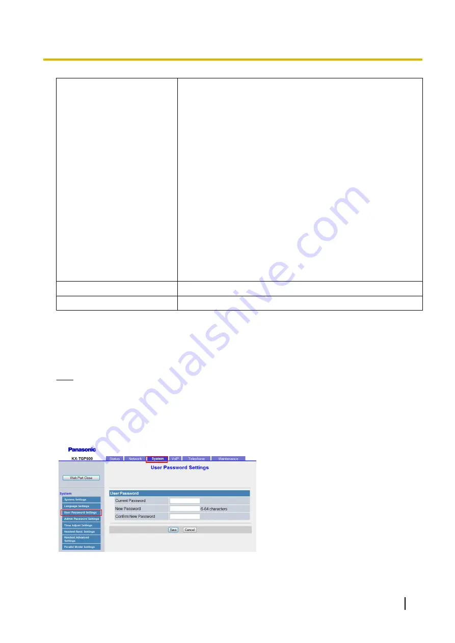 Panasonic KX-TGP600 Administrator'S Manual Download Page 115