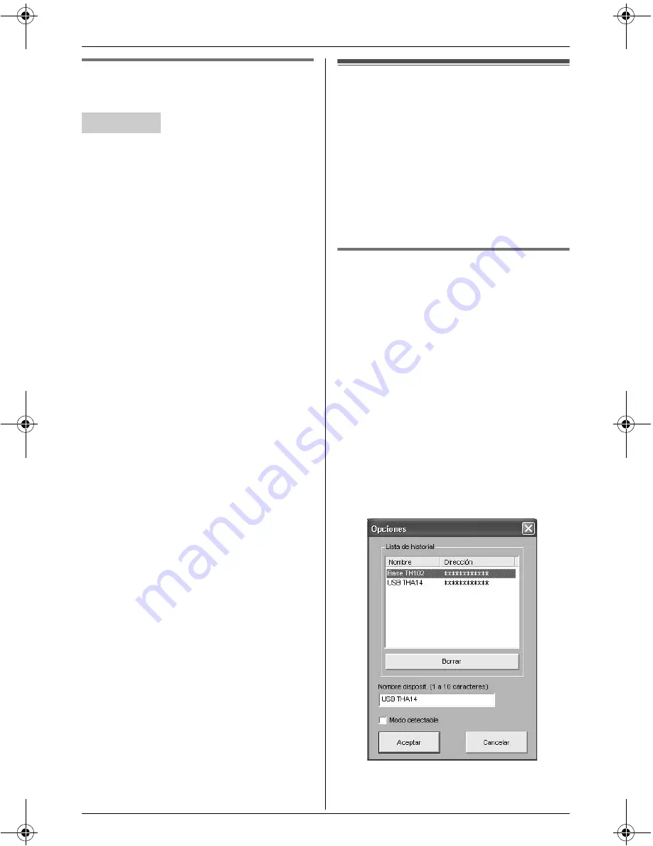 Panasonic KX-THA14 Operating Instructions Manual Download Page 40