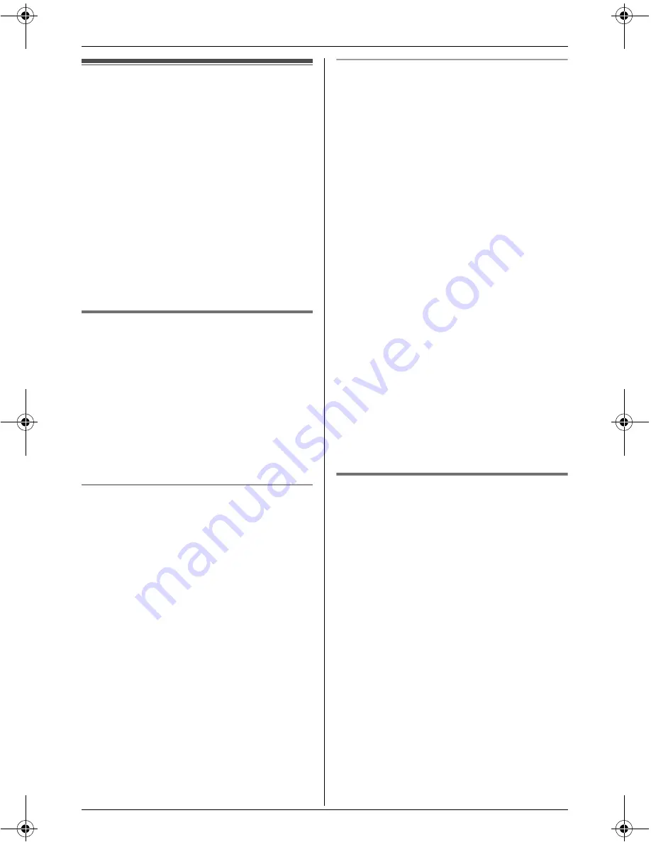 Panasonic KX-THA16 - Cordless Video Camera Station Operating Instructions Manual Download Page 57