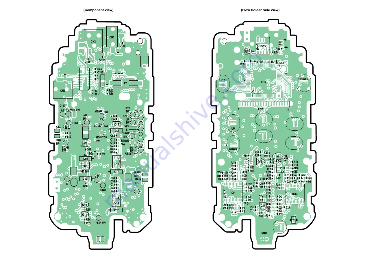 Panasonic KX-TR320EXF Service Manual Download Page 53