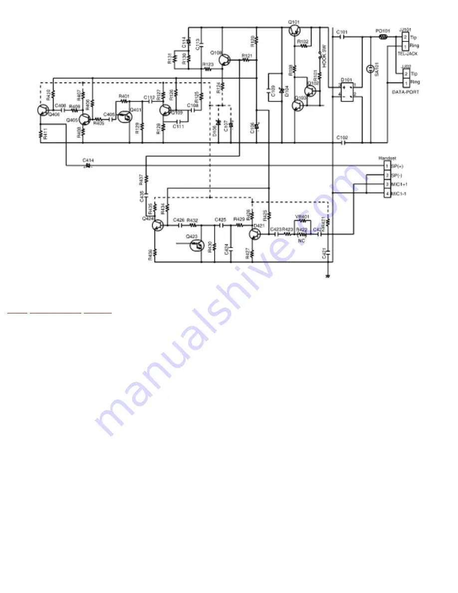 Panasonic KX-TS2365RUB Service Manual Download Page 55