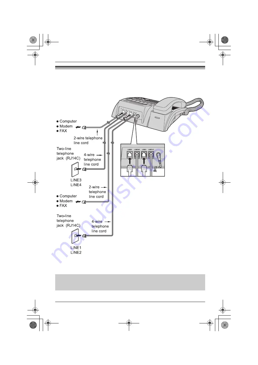 Panasonic KX-TS4200 Operating Instructions Manual Download Page 22