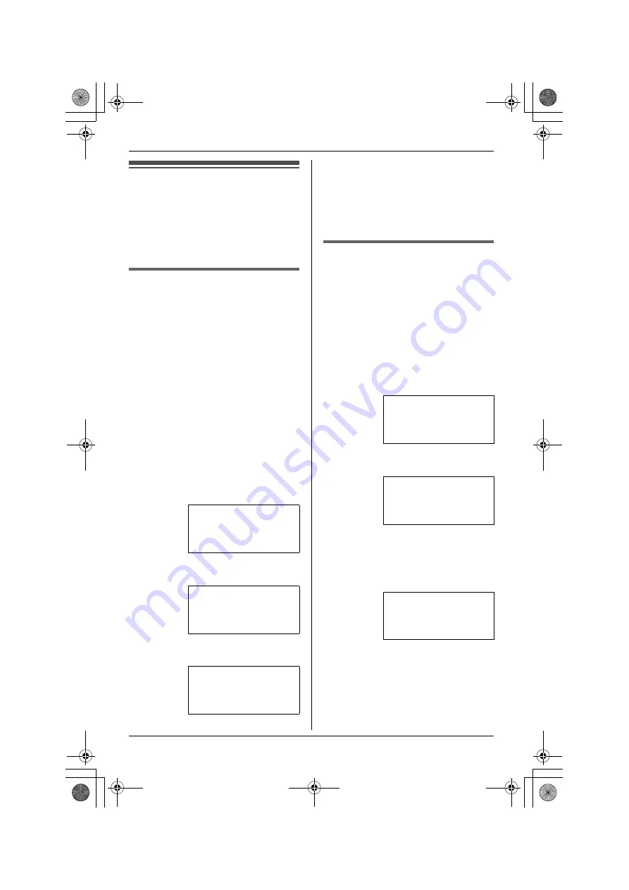 Panasonic KX-TS4200 Operating Instructions Manual Download Page 35