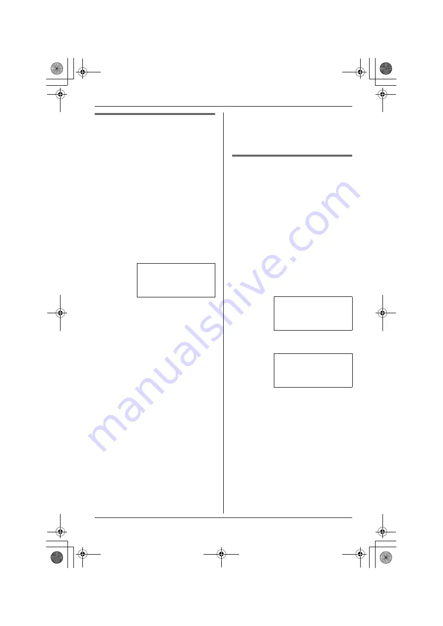 Panasonic KX-TS4300 Operating Instructions Manual Download Page 24