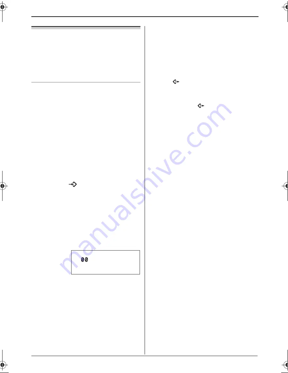 Panasonic KX-TS620EX Operating Instructions Manual Download Page 40