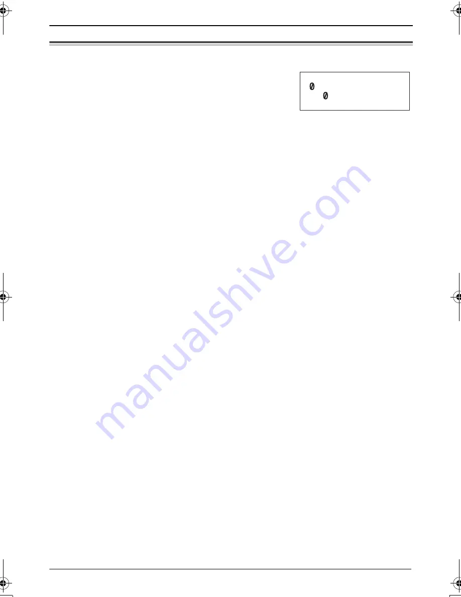 Panasonic KX-TS620FX Operating Instructions Manual Download Page 25