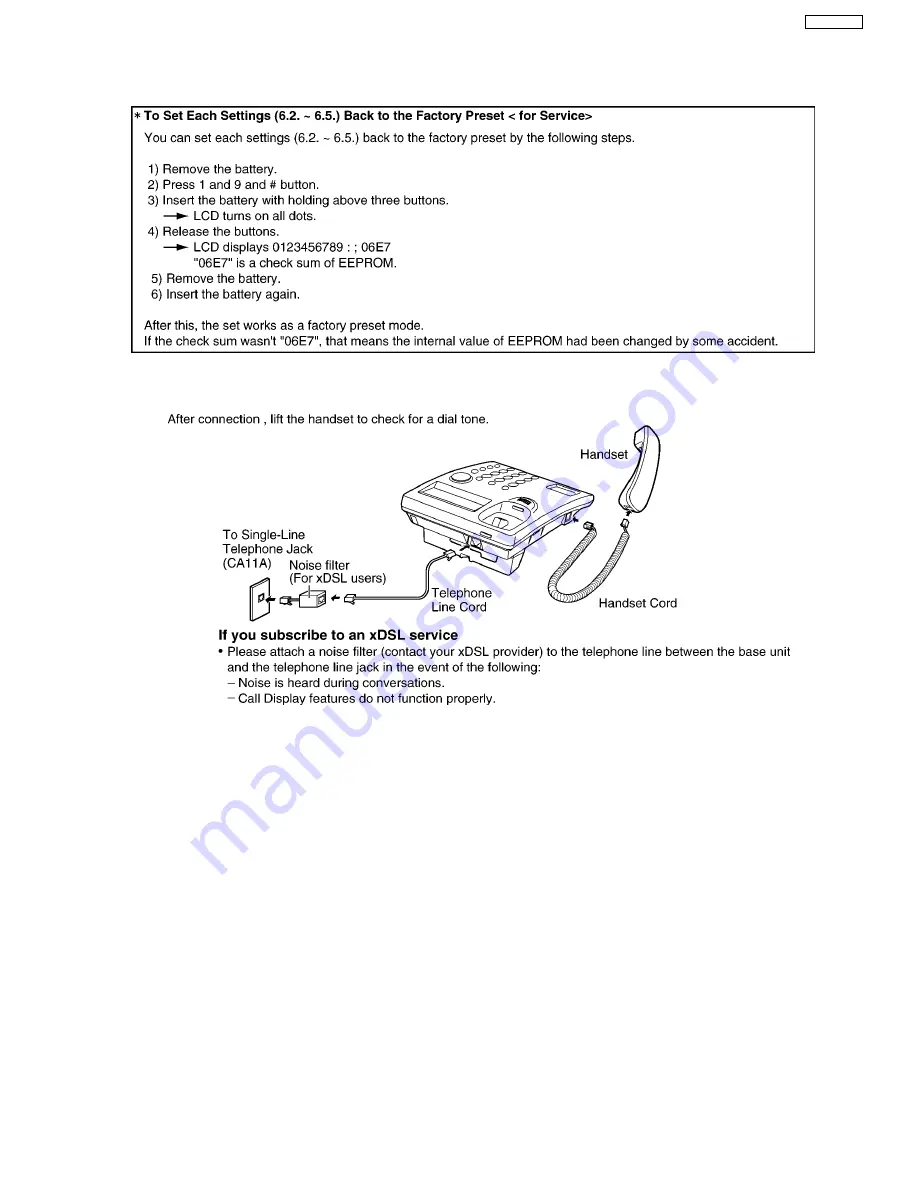 Panasonic KX-TSC11CB Скачать руководство пользователя страница 7