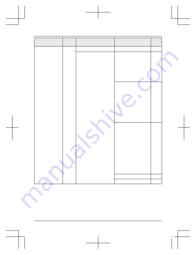 Panasonic KX-TU329 FX Operating Instructions Manual Download Page 42