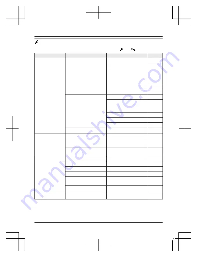 Panasonic KX-TU329 FX Operating Instructions Manual Download Page 46