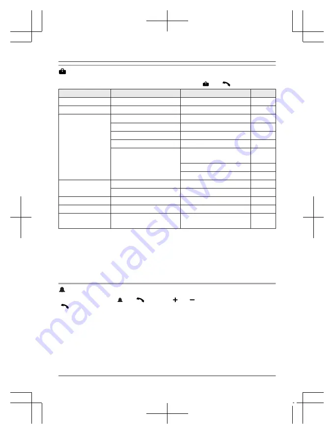 Panasonic KX-TU329 FX Operating Instructions Manual Download Page 48