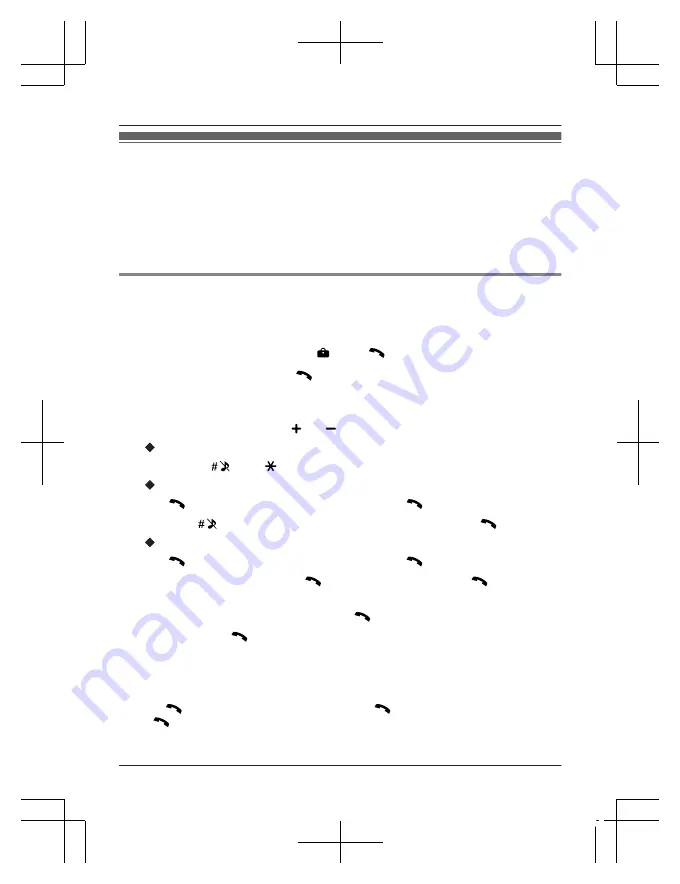 Panasonic KX-TU329 FX Operating Instructions Manual Download Page 49