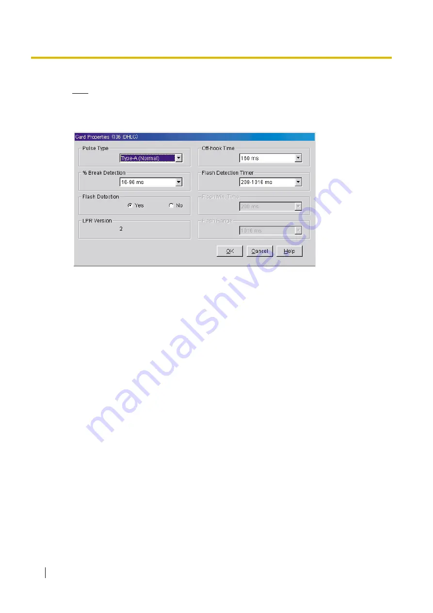 Panasonic KX-TVM200 Installation Manual Download Page 124