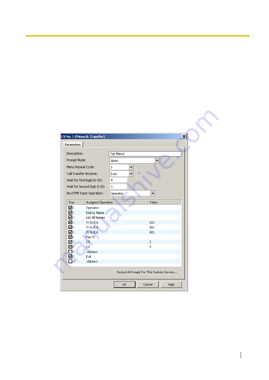 Panasonic KX-TVM200 Installation Manual Download Page 207