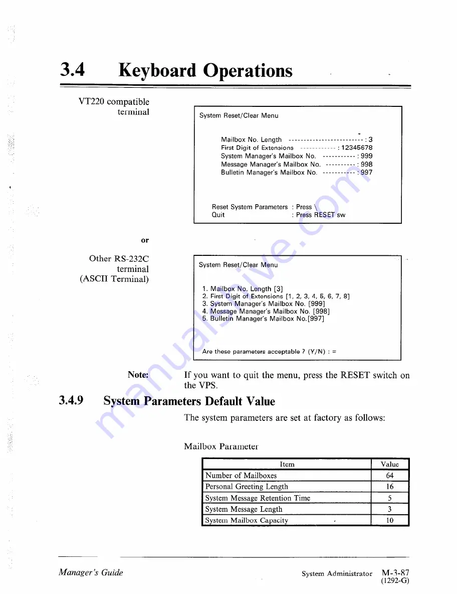 Panasonic KX-TVP150 User Manual Download Page 142