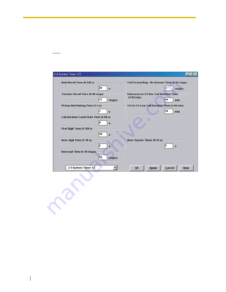 Panasonic KX-TVS125 Installation Manual Download Page 84