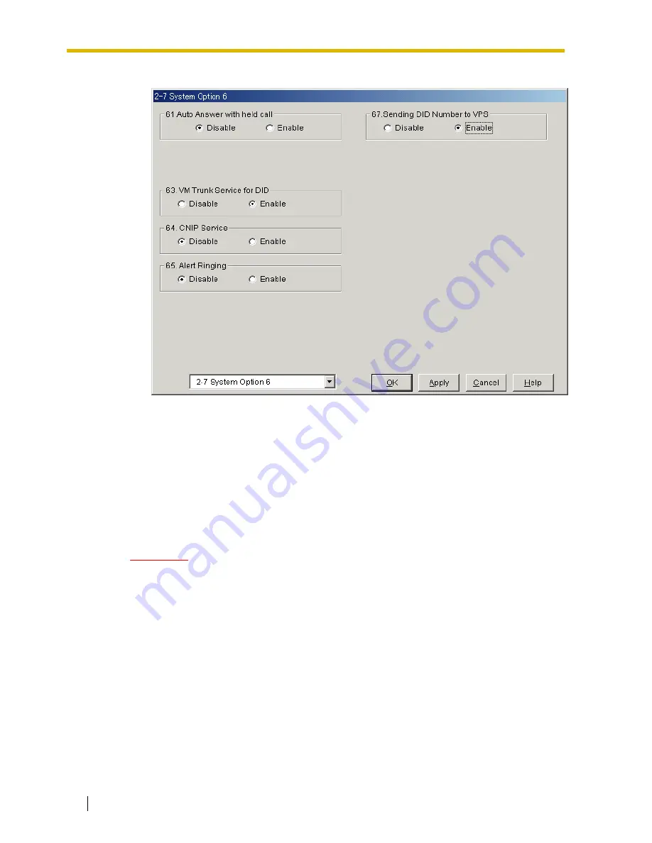 Panasonic KX-TVS125 Installation Manual Download Page 110