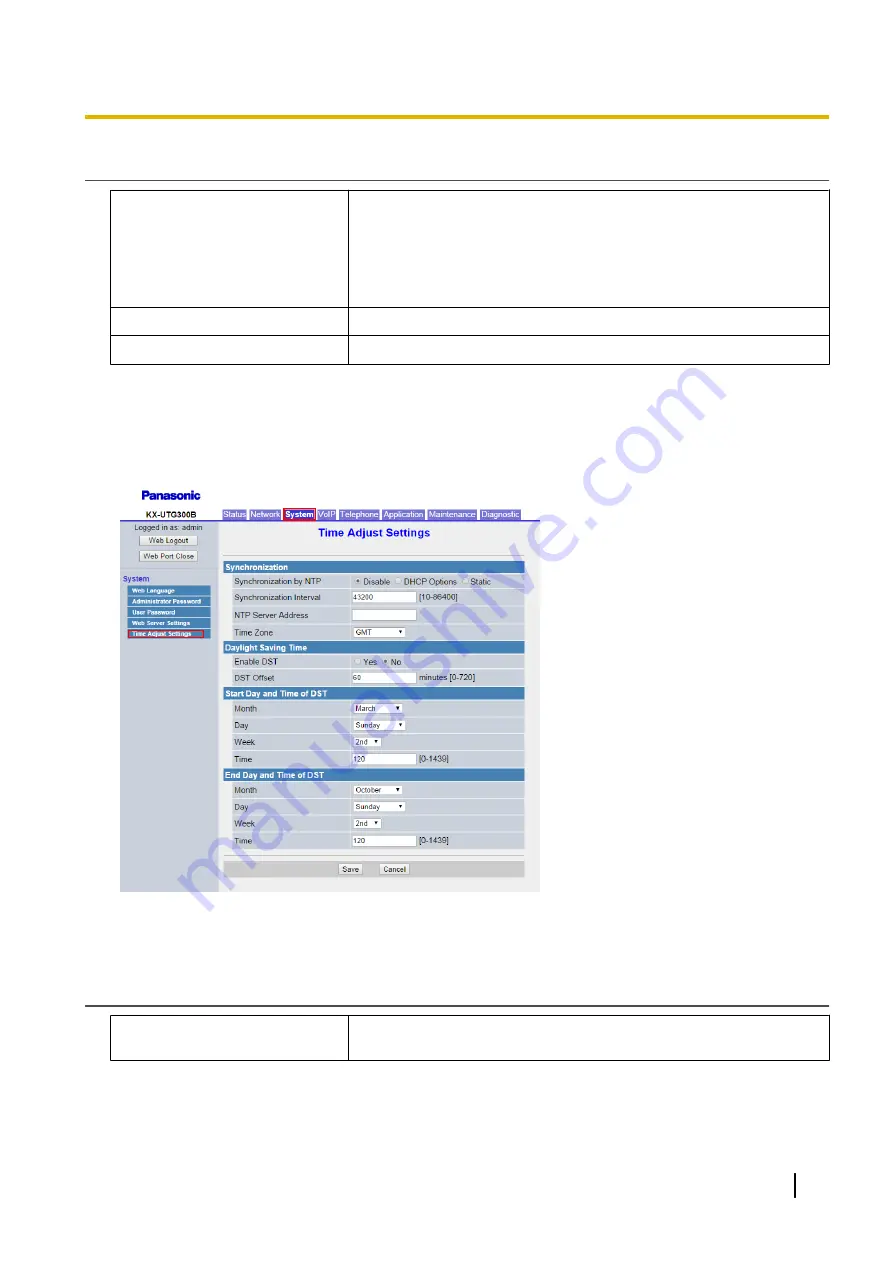 Panasonic KX-UTG200 Скачать руководство пользователя страница 117