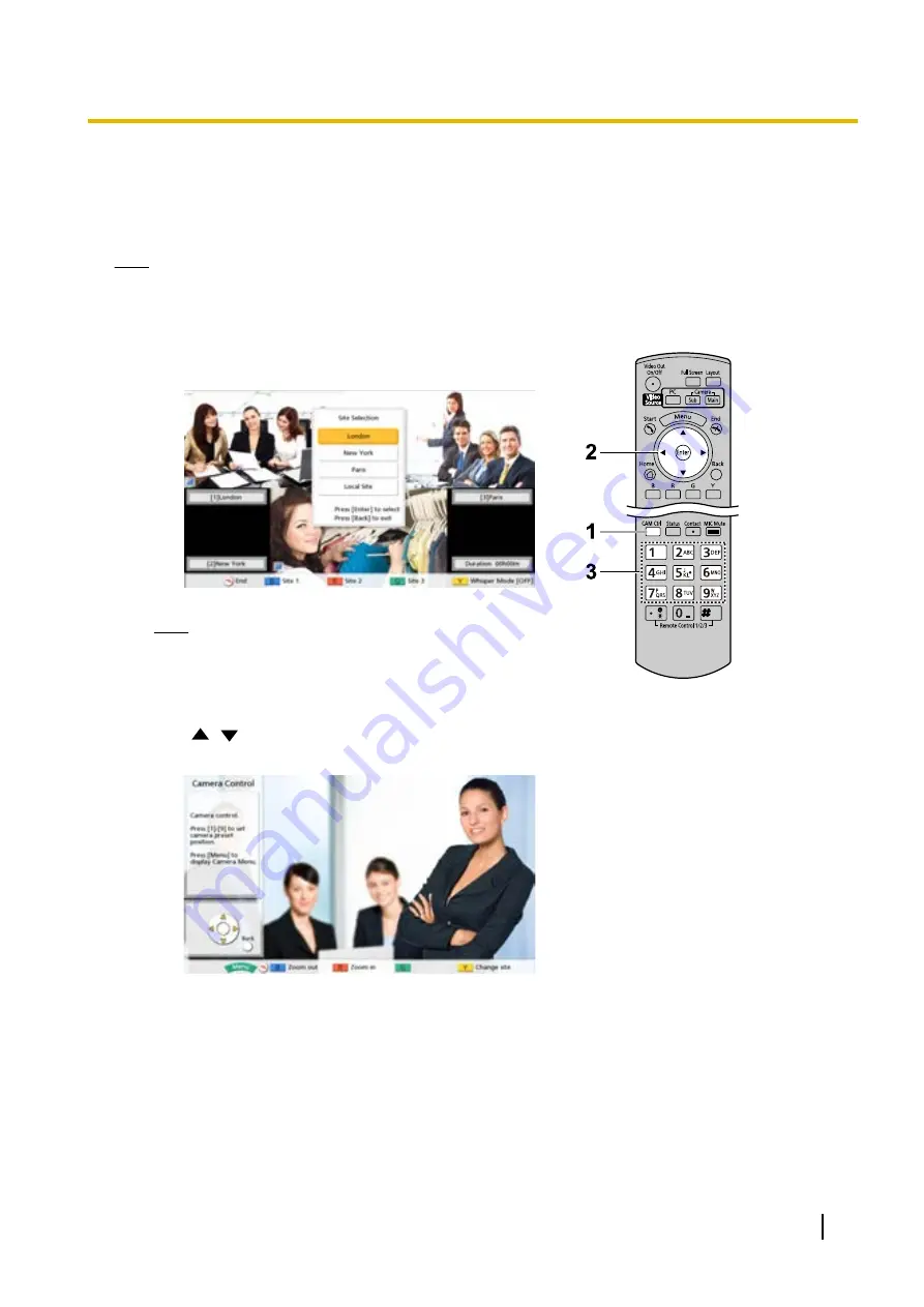 Panasonic KX-VC300 Скачать руководство пользователя страница 67