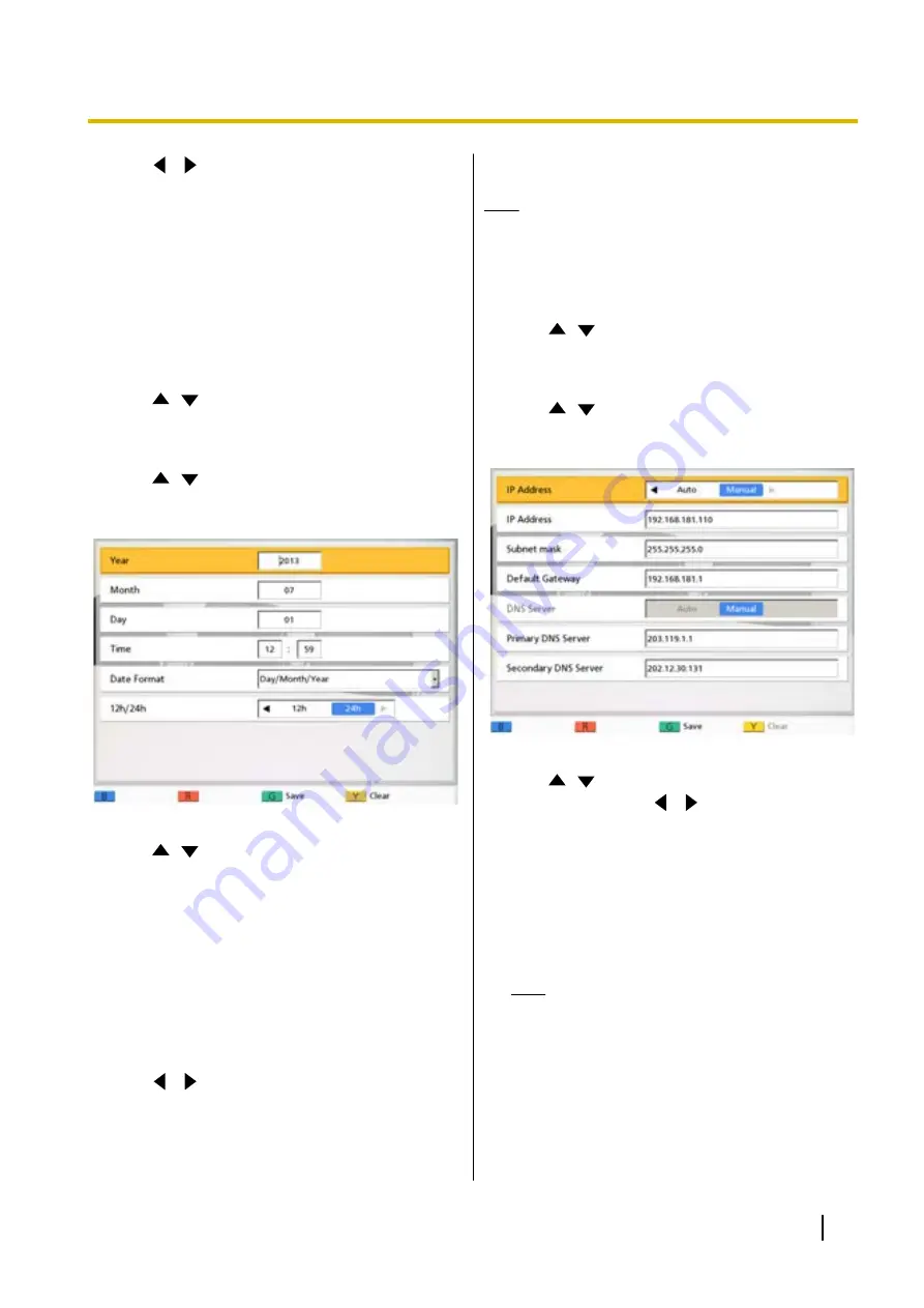 Panasonic KX-VC300 User Manual Download Page 97