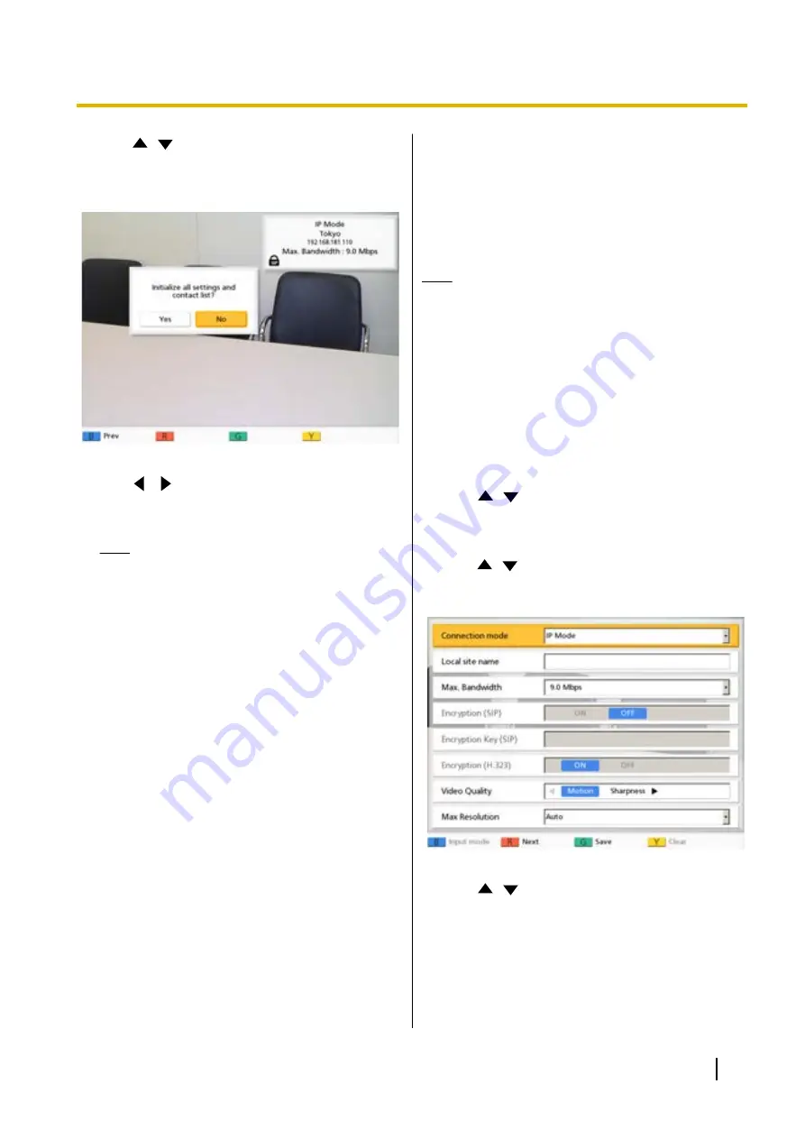 Panasonic KX-VC300 User Manual Download Page 131