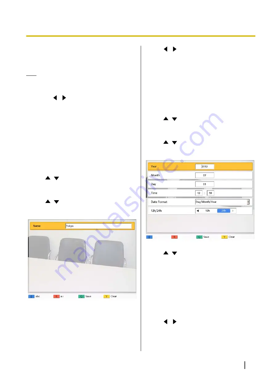 Panasonic KX-VC500 Скачать руководство пользователя страница 83