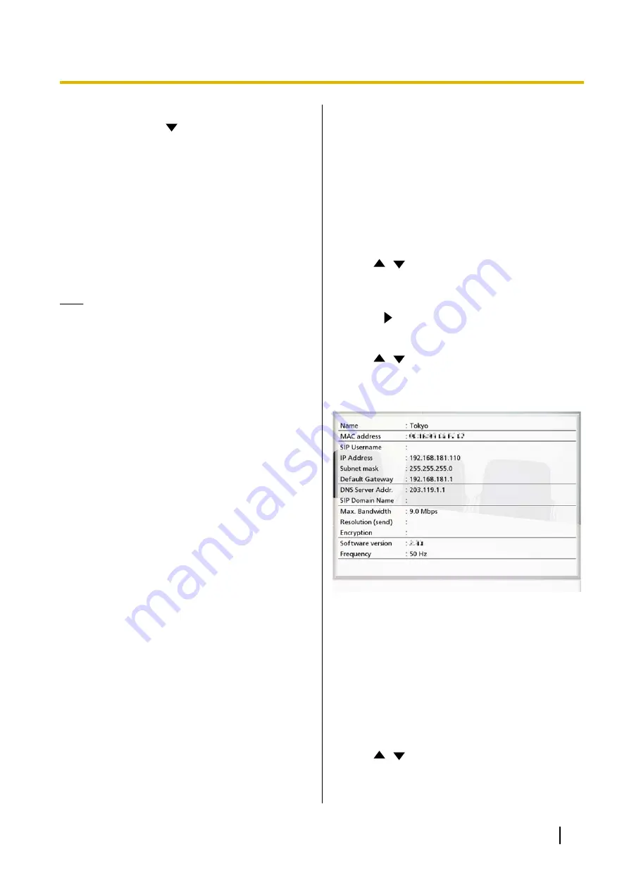 Panasonic KX-VC500 Operating Manual Download Page 93