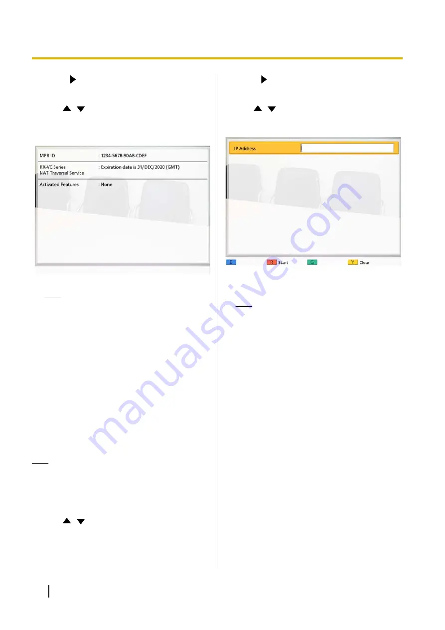 Panasonic KX-VC500 Operating Manual Download Page 94