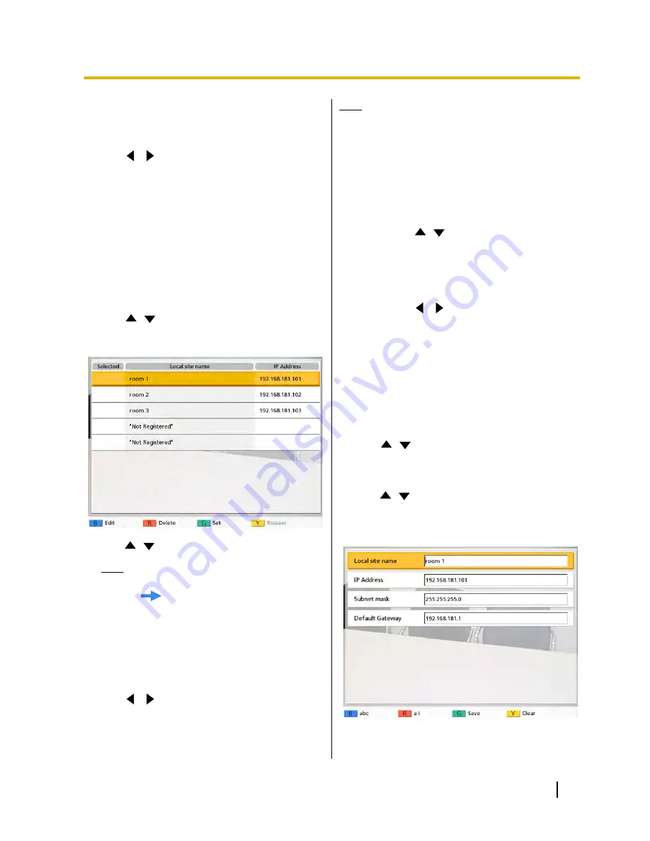 Panasonic KX-VC500 User Manual Download Page 77